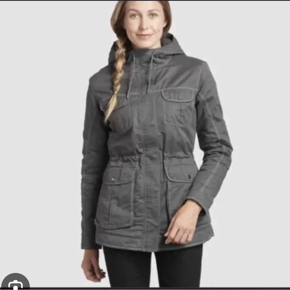 Kuhl Luna fleece Sherpa lined jacket parka